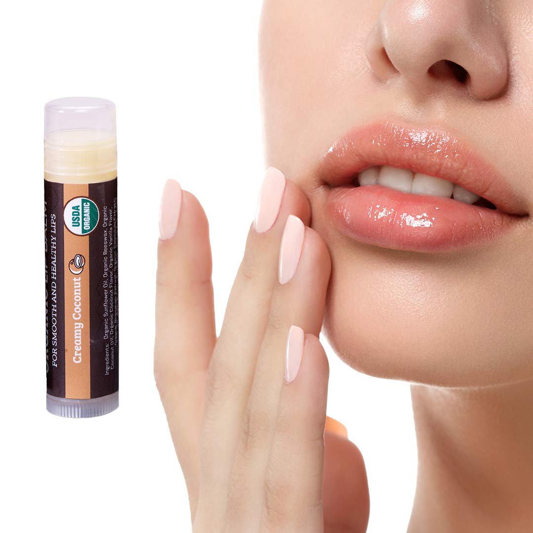 Earth's Daughter dry lips protection with coconut lip balm