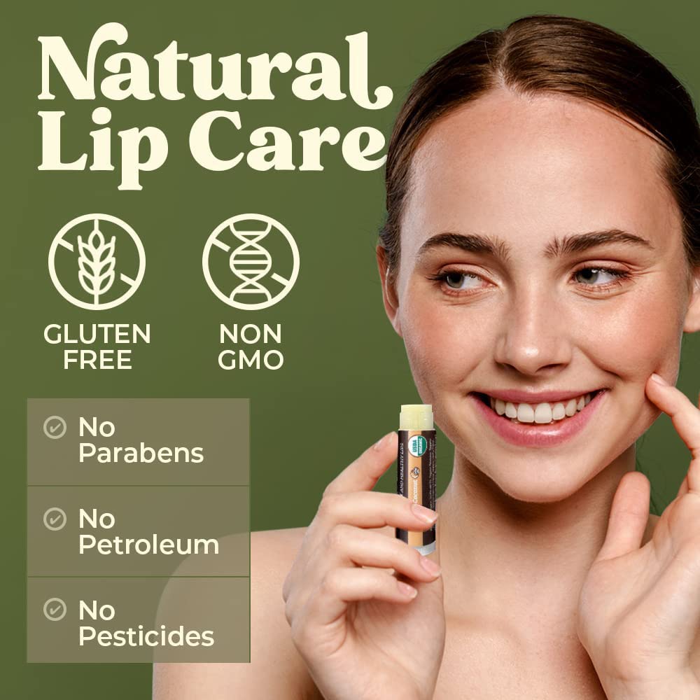 Earth's Daughter USDA Organic lip balm ingredients list