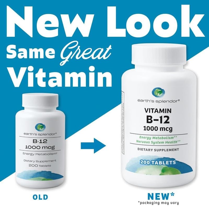 Earth's Splendor B12 tablet easy to swallow during mornings.