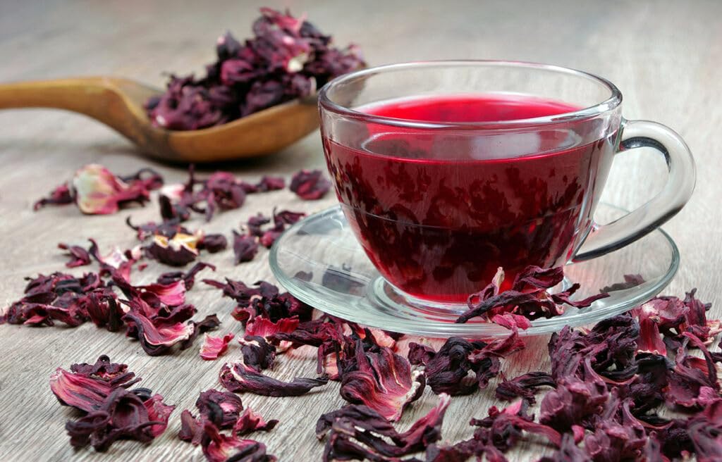 EarthWise hibiscus harvested in Egypt, delivering bright color and tart notes
