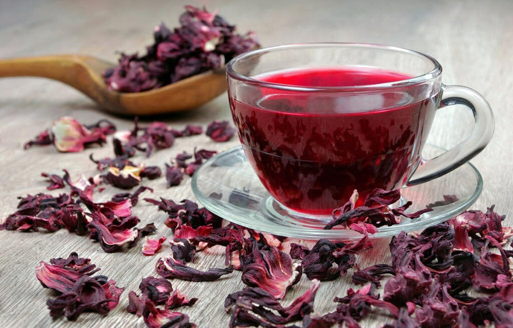 EarthWise hibiscus harvested in Egypt, delivering bright color and tart notes