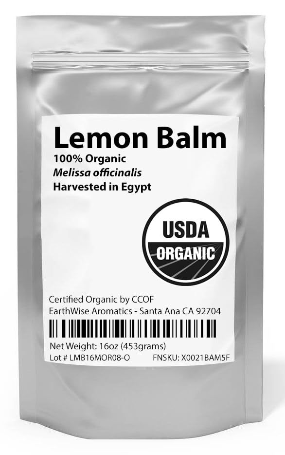 EarthWise Aromatics Lemon Balm harvested in Egypt for quality