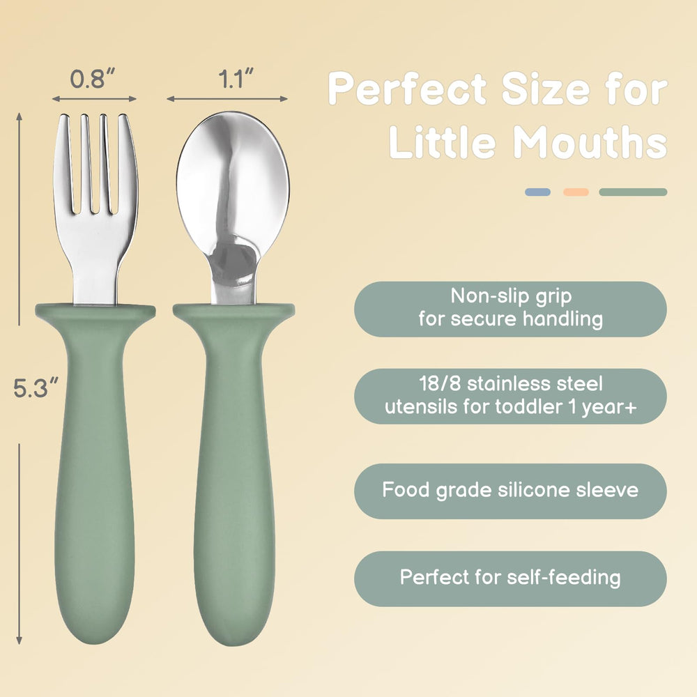 Eascrozn 18/8 stainless steel spoons for durable daily use.