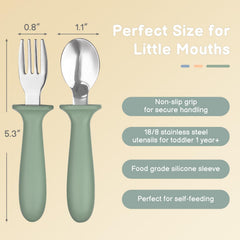 Eascrozn 18/8 stainless steel spoons for durable daily use.