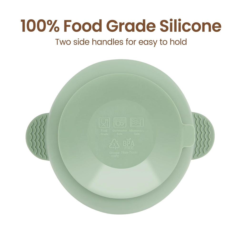 Eascrozn bowls are dishwasher and microwave safe for quick cleanup.