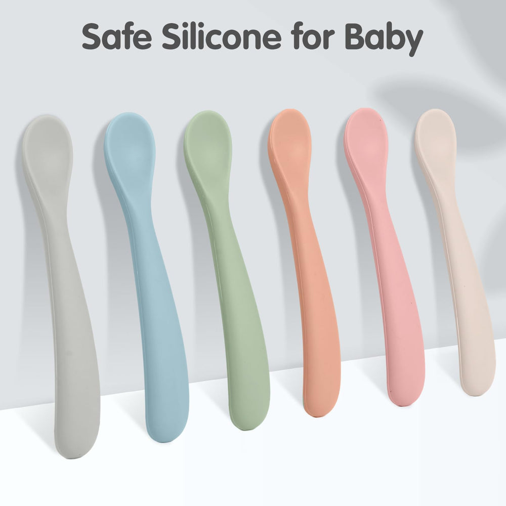 Eascrozn BPA-free baby utensils for safe feeding