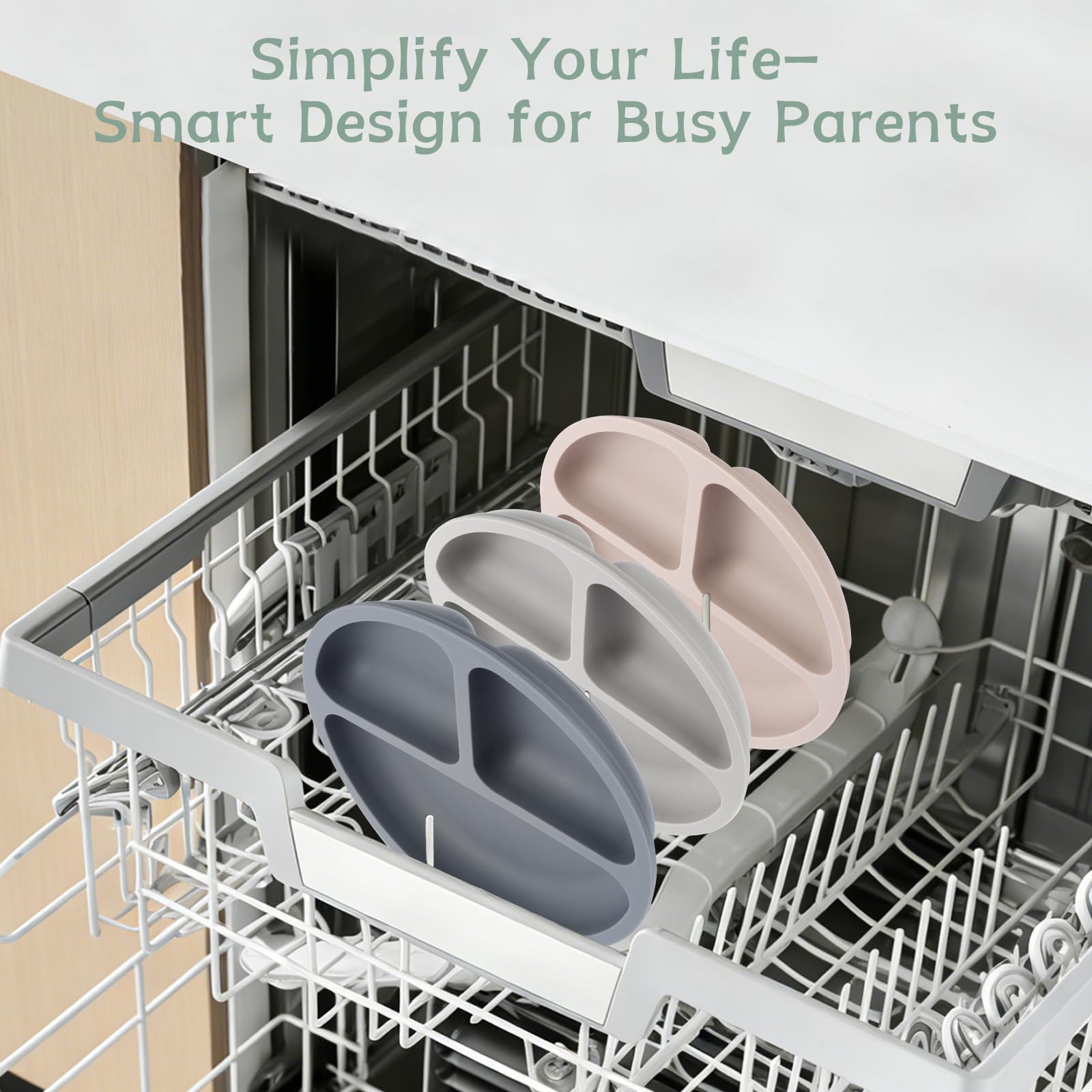 Eascrozn toddler plates offer a gift of independence and confident eating