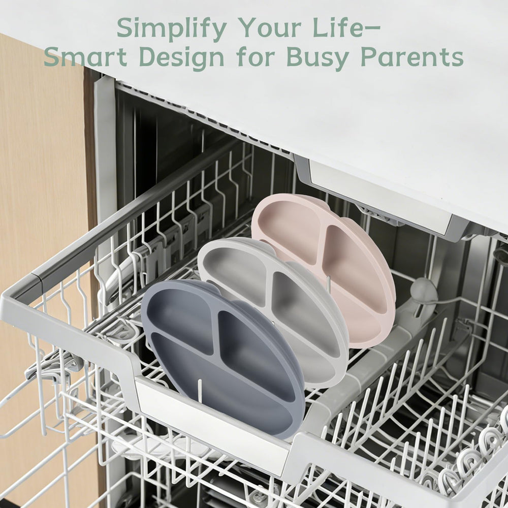 Eascrozn toddler plates offer a gift of independence and confident eating