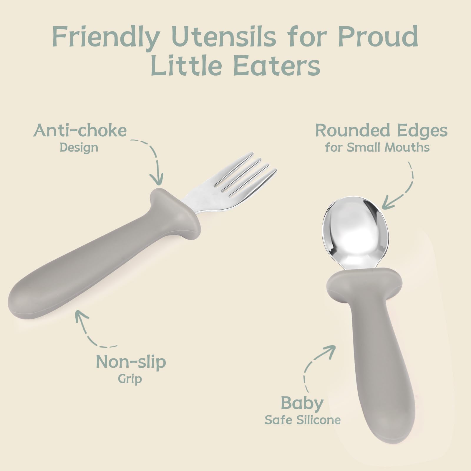 Eascrozn safety design with rounded edges protects mouths.