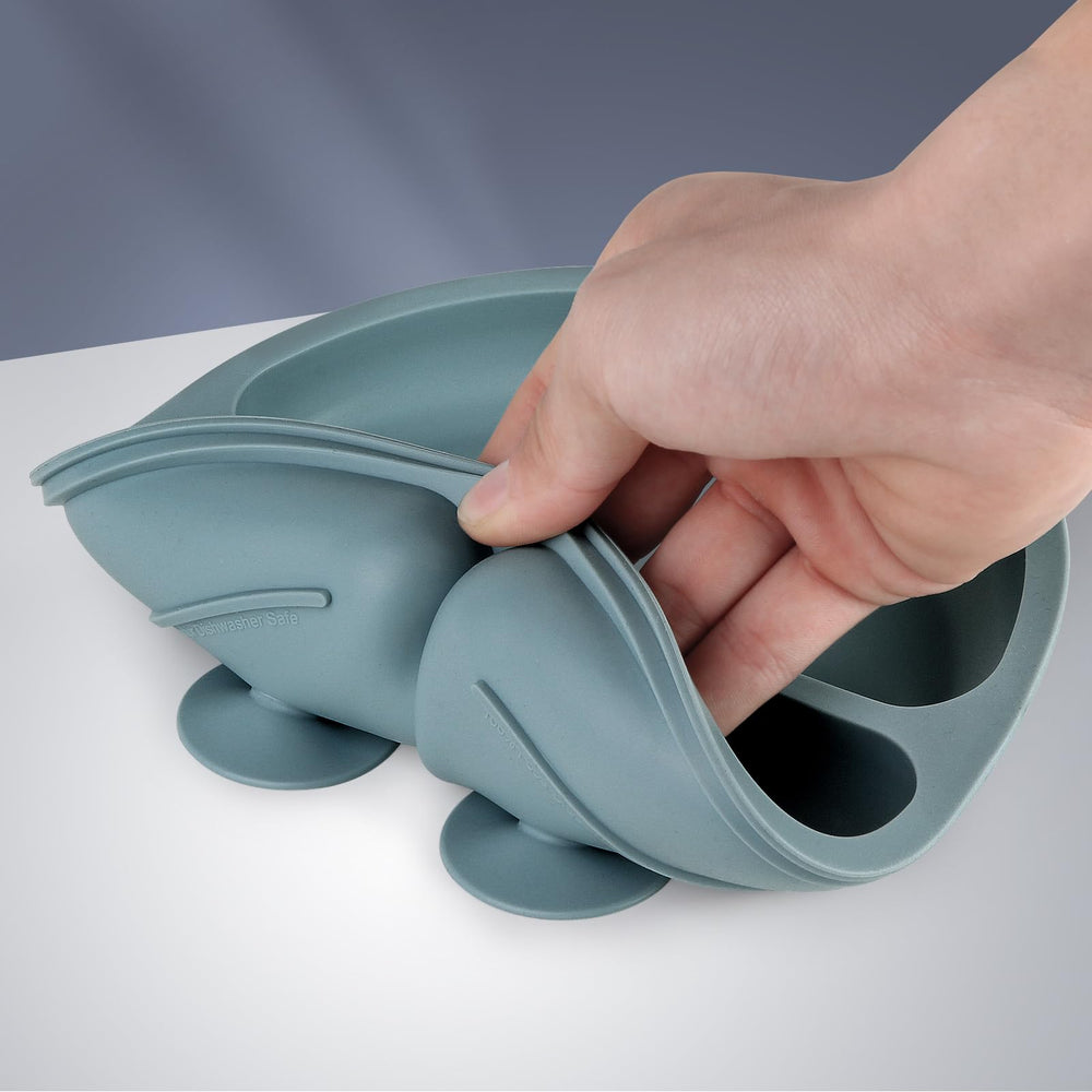 Eascrozn rounded-toddler spoons with easy-grip handles.