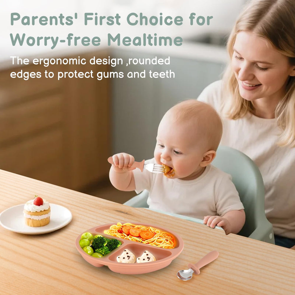 Ergonomic silicone handles by Eascrozn provide a safe grip.