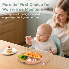 Ergonomic silicone handles by Eascrozn provide a safe grip.