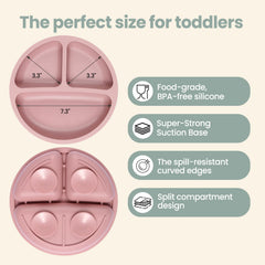 Eascrozn toddler forks and spoons set feature ergonomic handles for easy grip.
