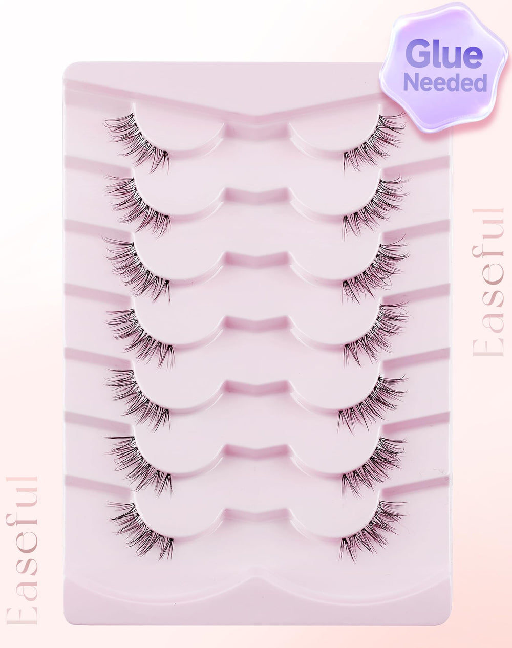 Easeful Half Lashes: ideal for daily wear and special occasions.