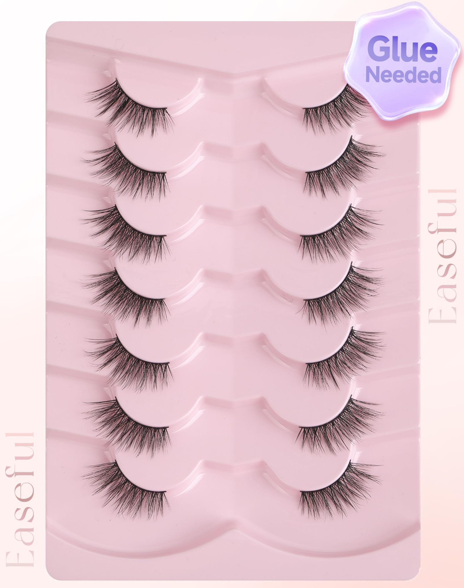Easeful Half Lashes red carpet ready natural balance