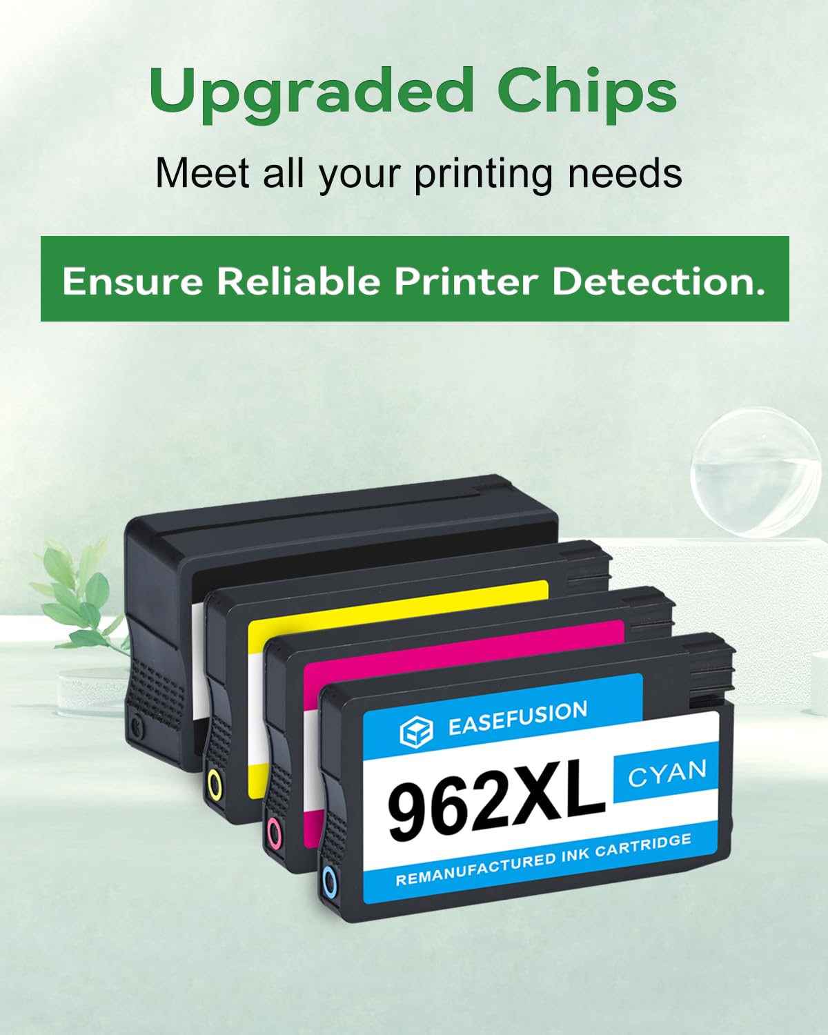 EaseFusion 962XL packaging and labeling for easy product recognition.