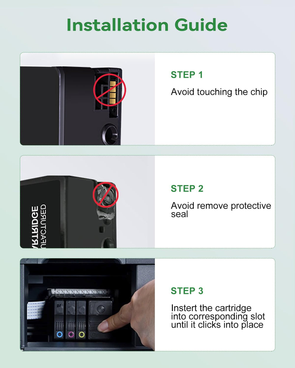 EaseFusion compatibility chart across HP OfficeJet Pro models.