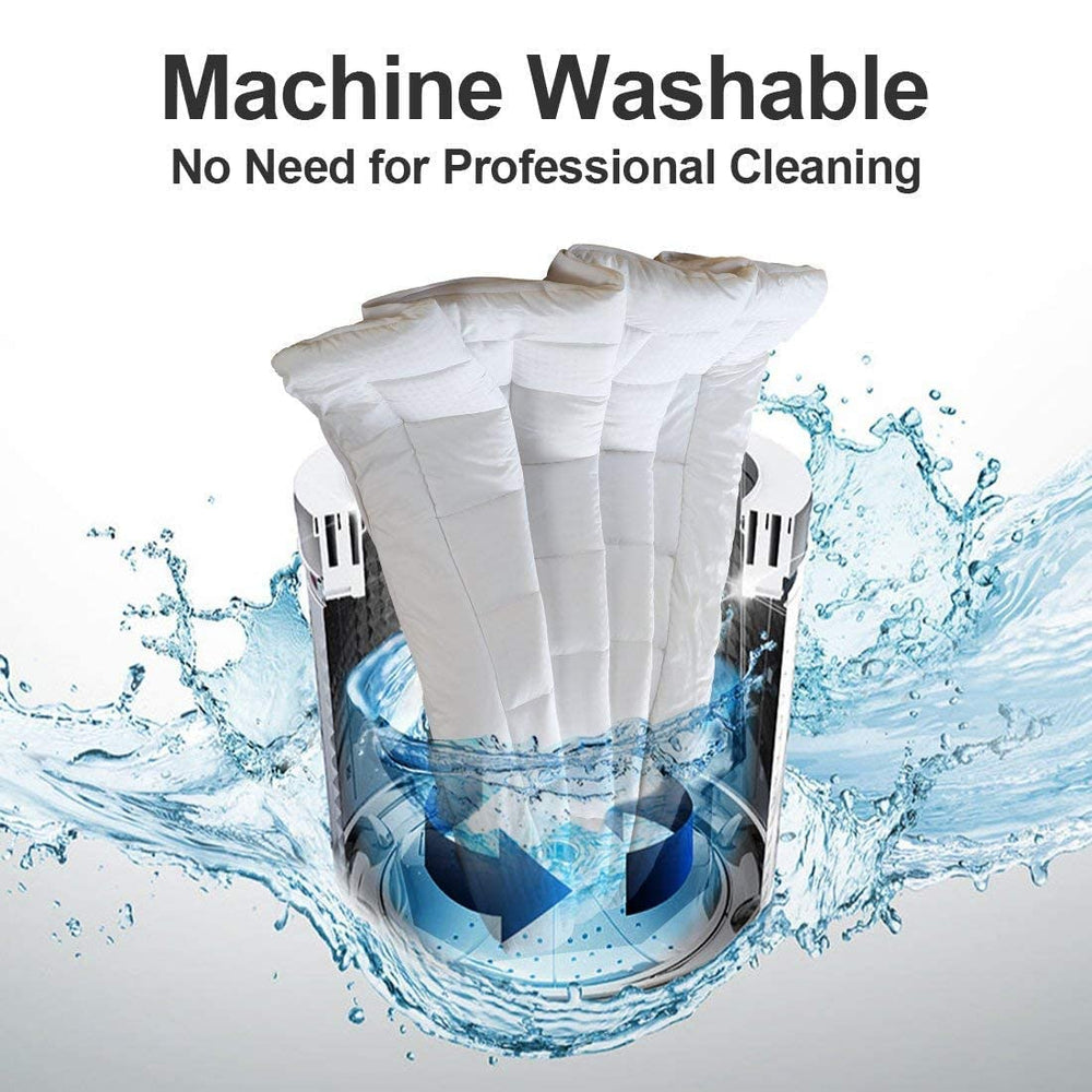 EASELAND machine-washable design allows effortless care and quick re-fluffing.