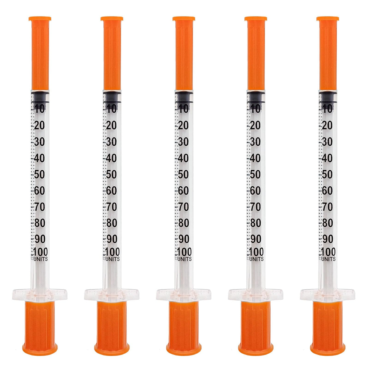 EassYring U-100 1mL syringe with 31G gauge and clear graduations for precision.