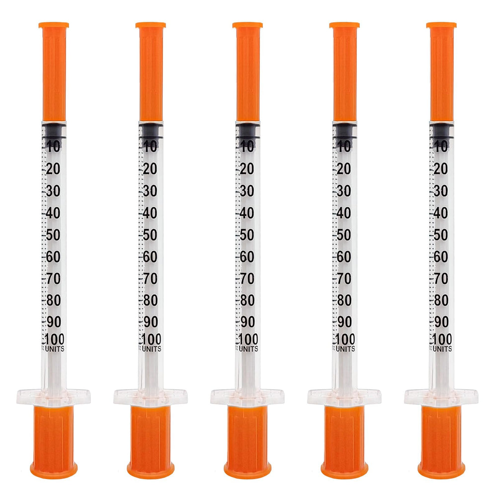 EassYring U-100 1mL syringe with clear graduations for precise measurements.
