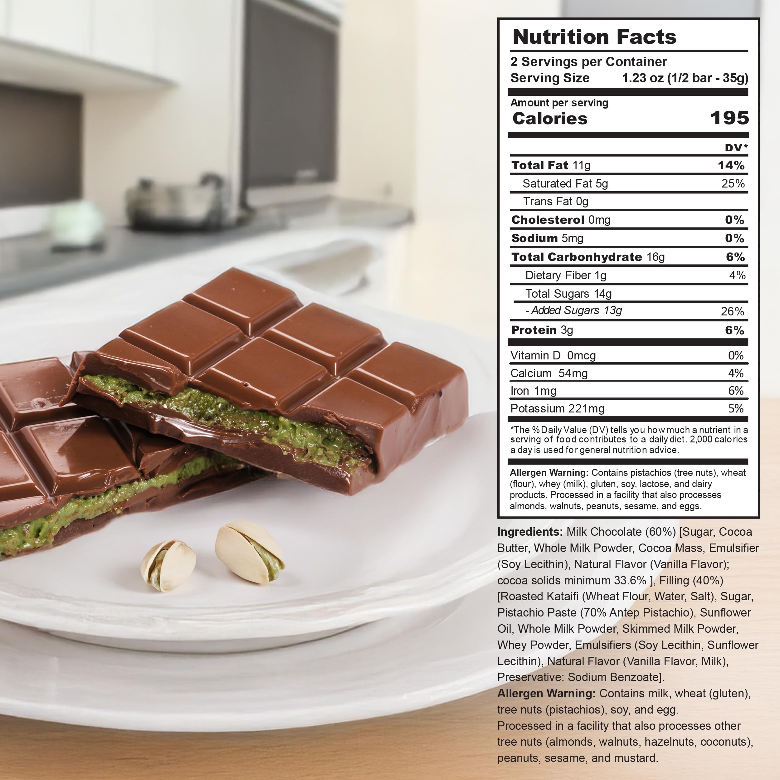 Eastanbul pistachio paste close-up, rich flavor for indulgent desserts.