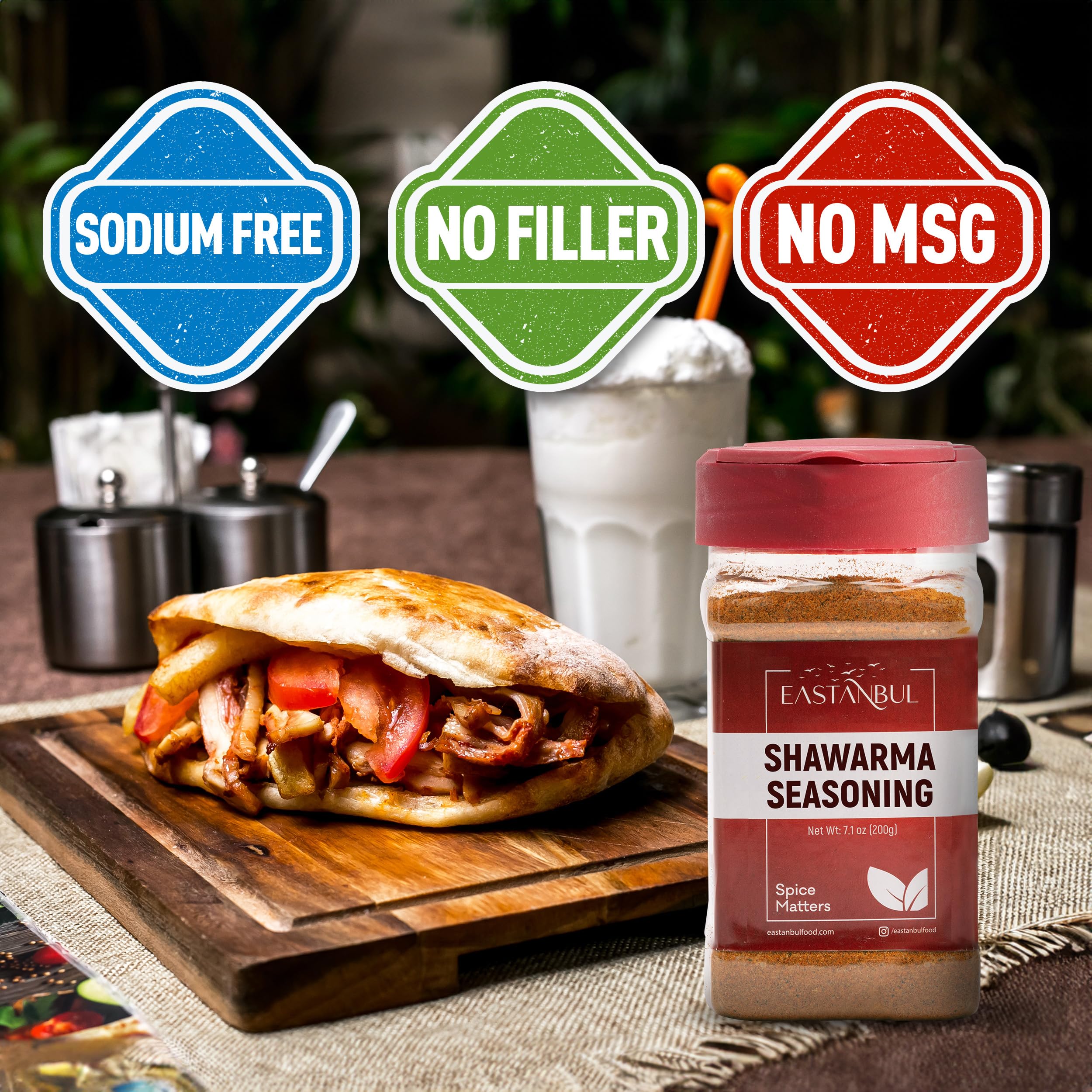 Eastanbul shawarma marinade ingredients ready for flavor-packed meals