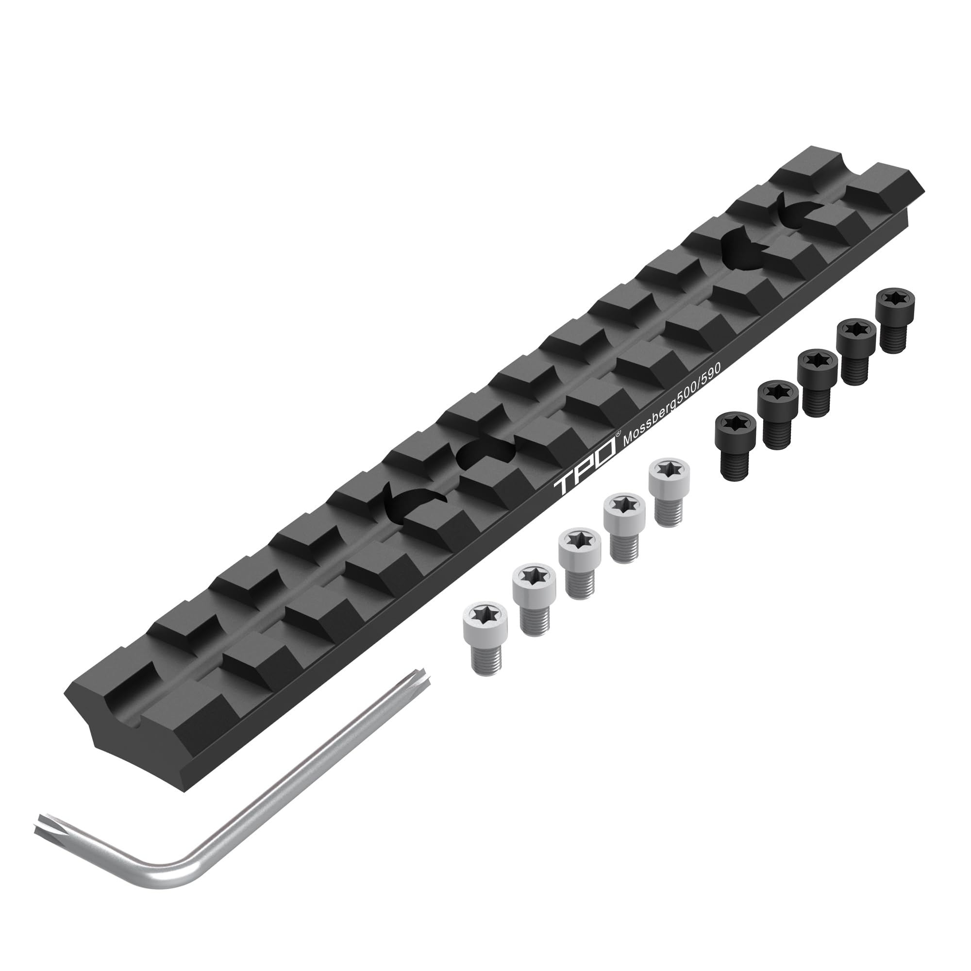 Eastern Tactical Supply Mossberg rail mount top rail for easy accessory mounting