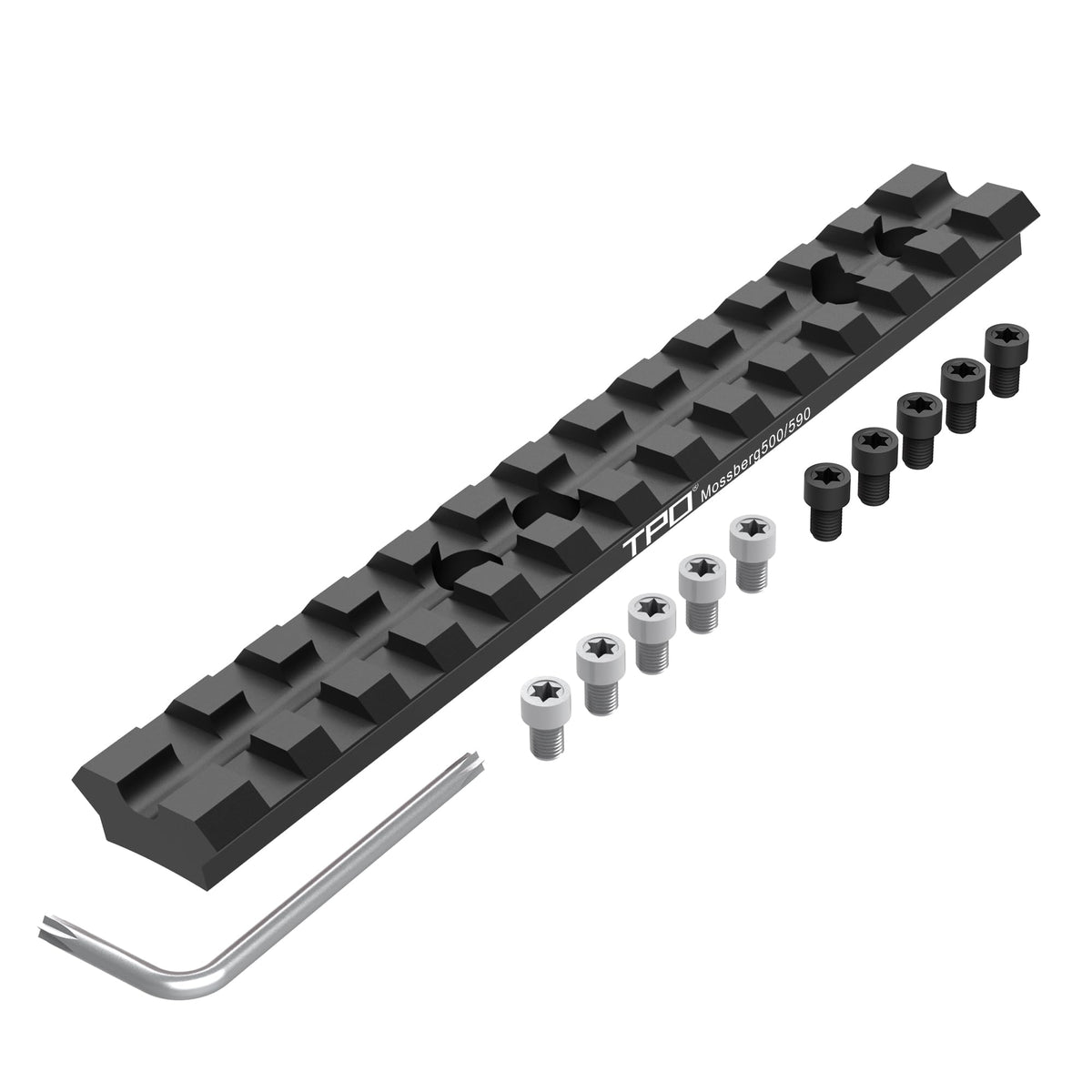 Eastern Tactical Supply Mossberg rail mount top rail for easy accessory mounting