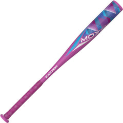 Close-up of enlarged sweet spot on Easton MOXIE T-Ball bat.