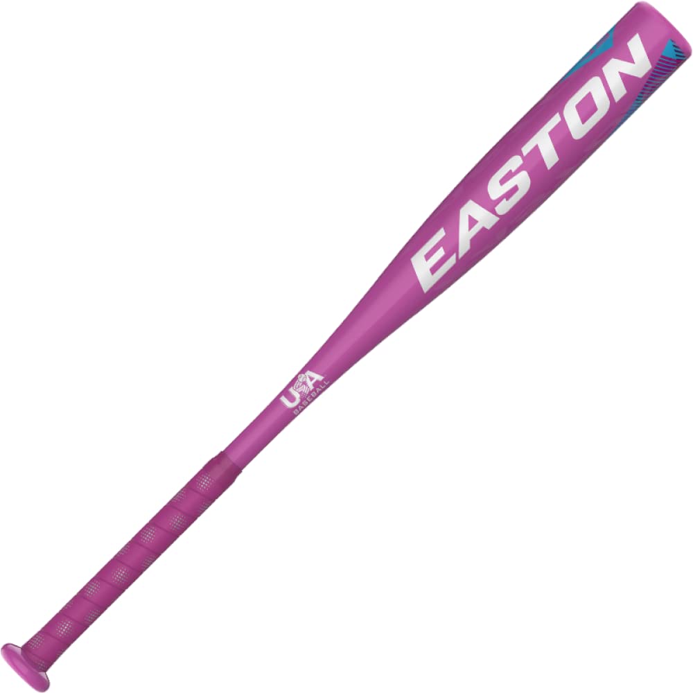Lightweight alloy construction of Easton MOXIE for quick swings.