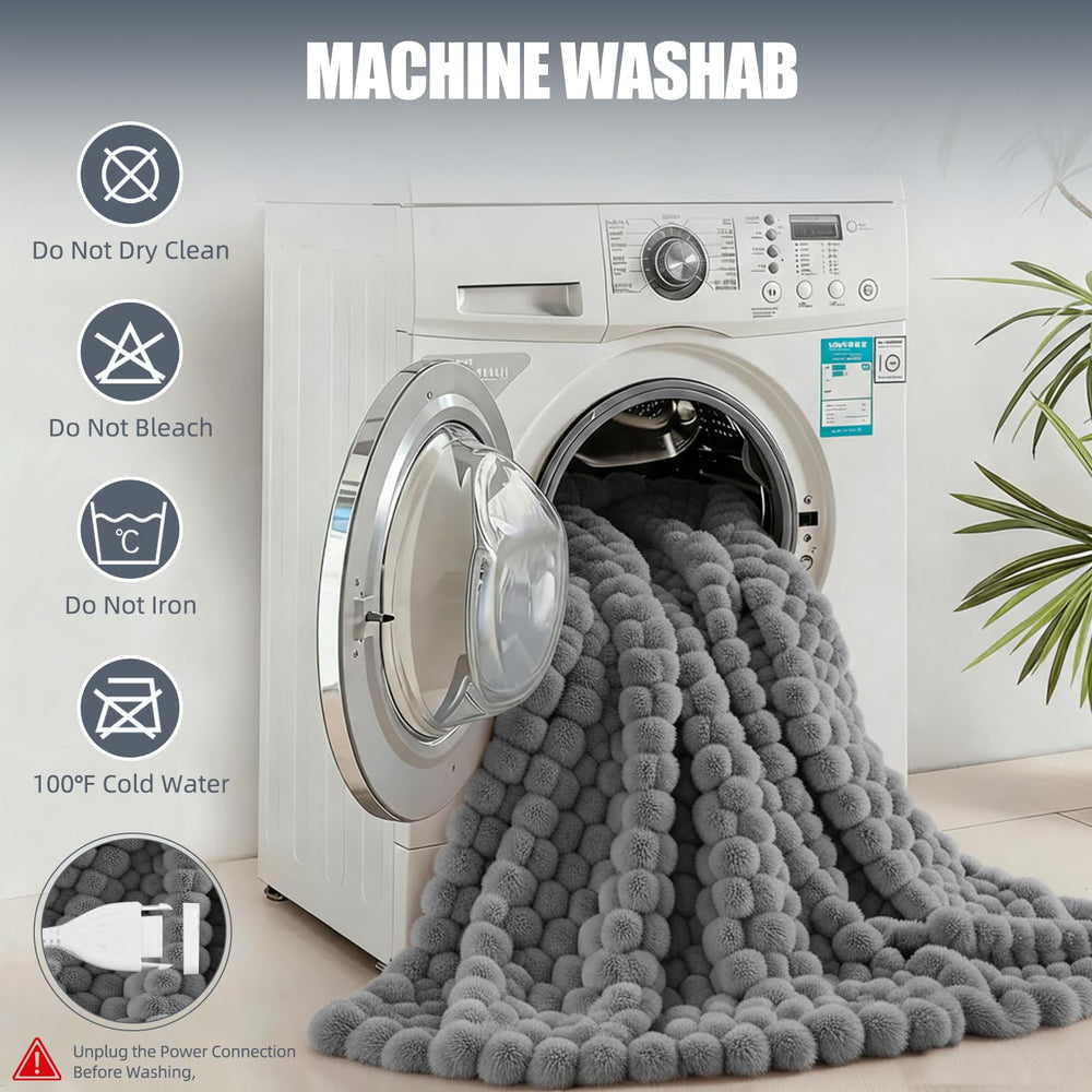 Eastsora detachable power cord for easy machine washing.