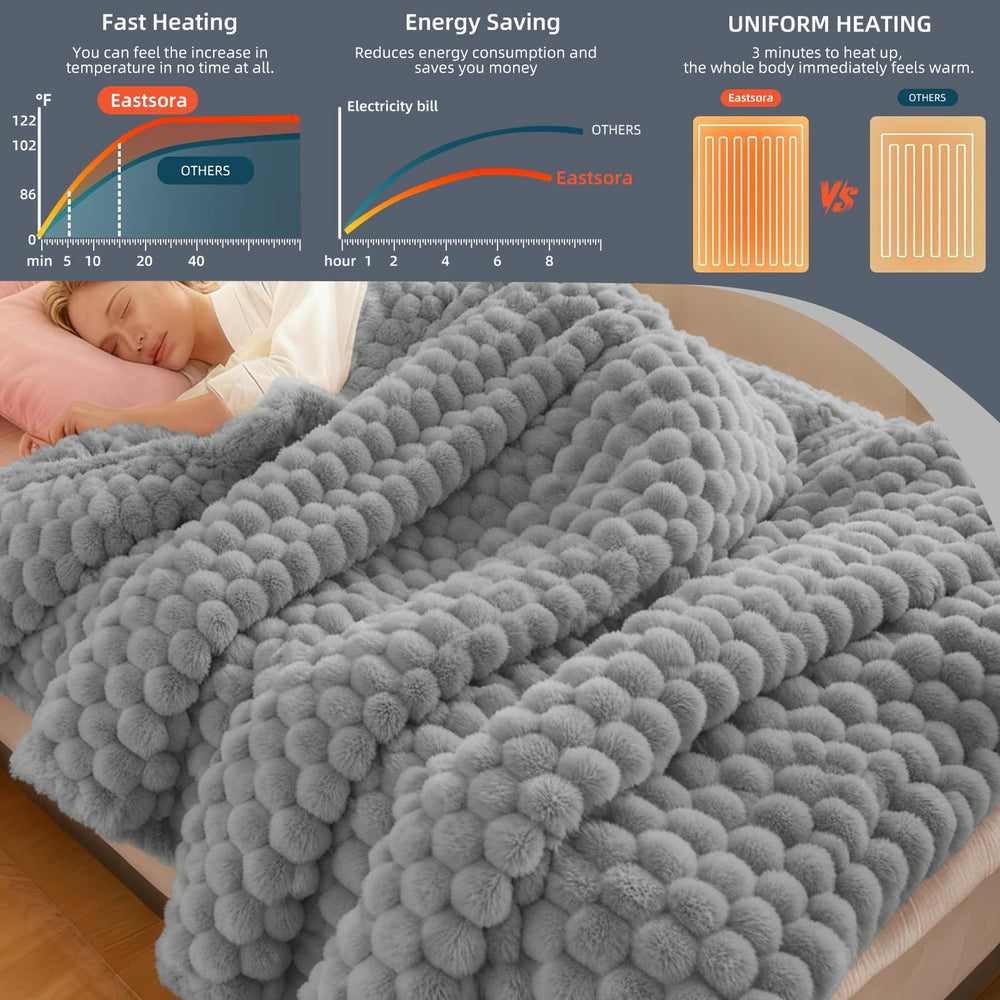 Eastsora twelve heat levels let you customize comfort.