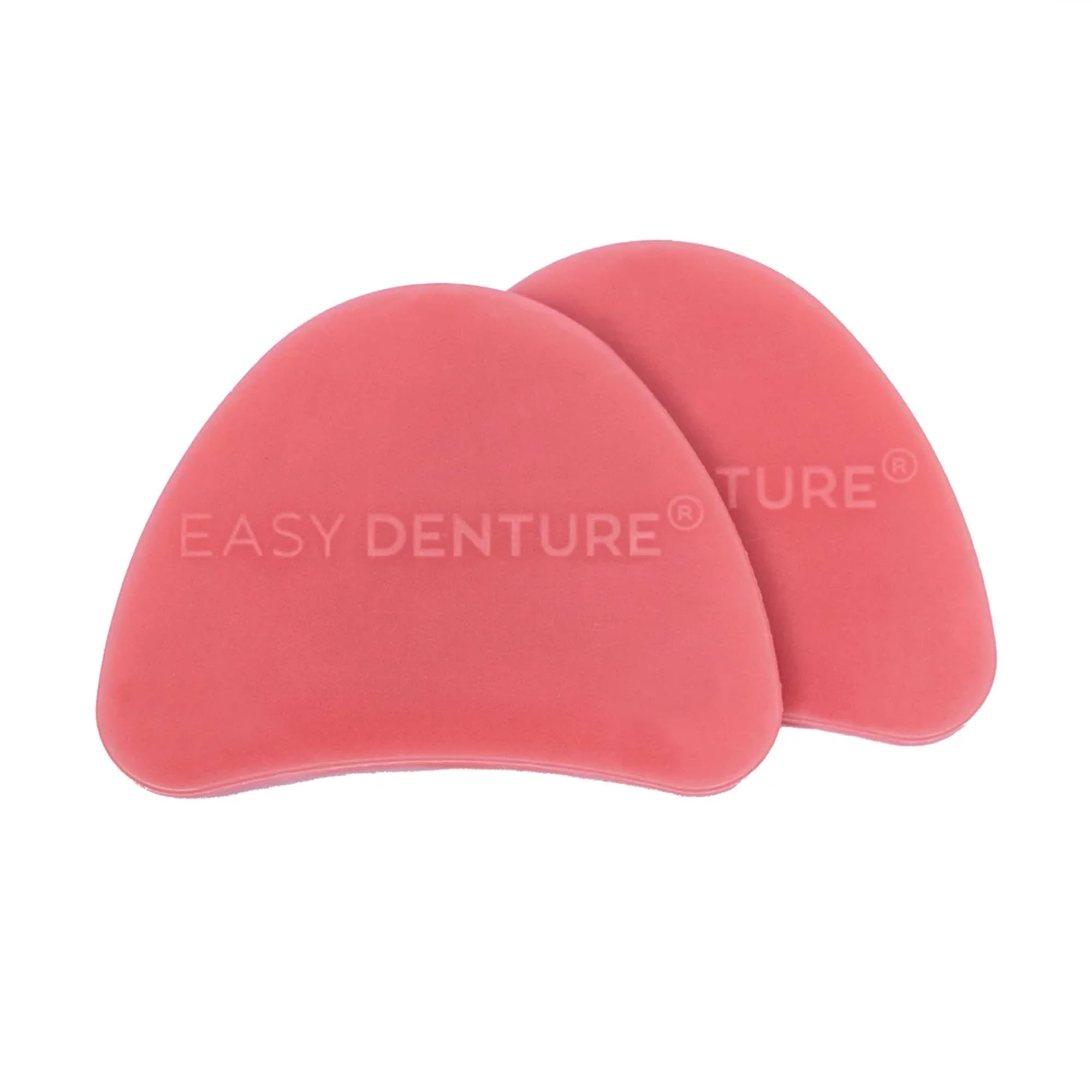 Easy Denture Quick Reline relined denture worn for comfort.