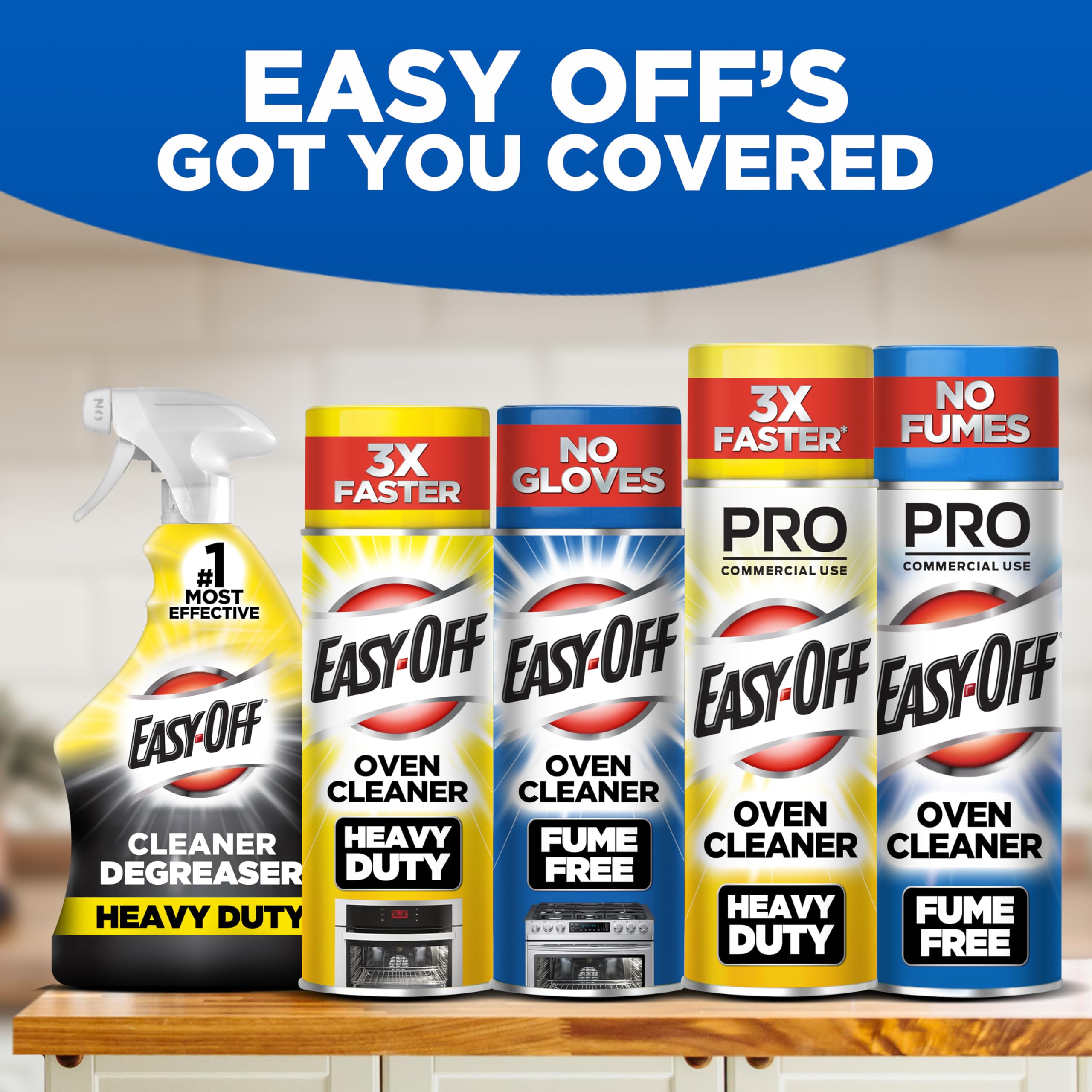 Easy-Off Fume Free Pro two-pack for larger ovens