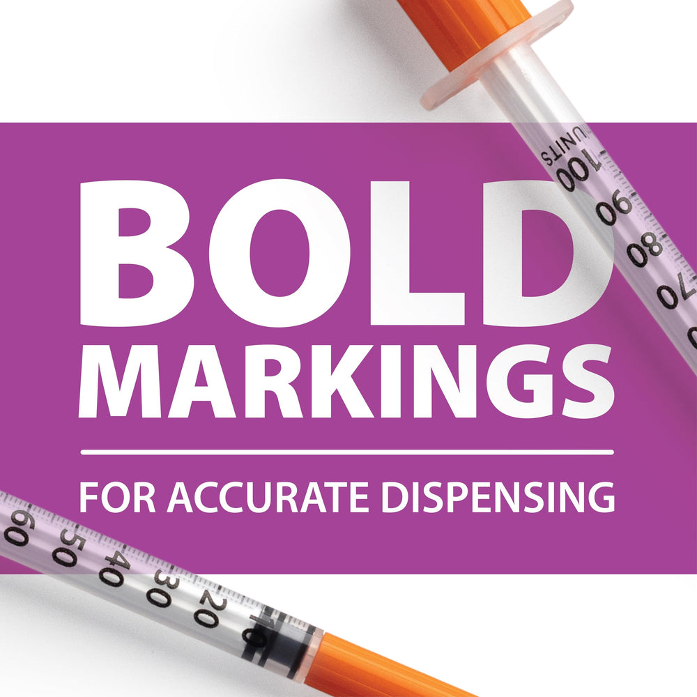 Lubricated barrel eases plunger movement in Easy Touch syringes