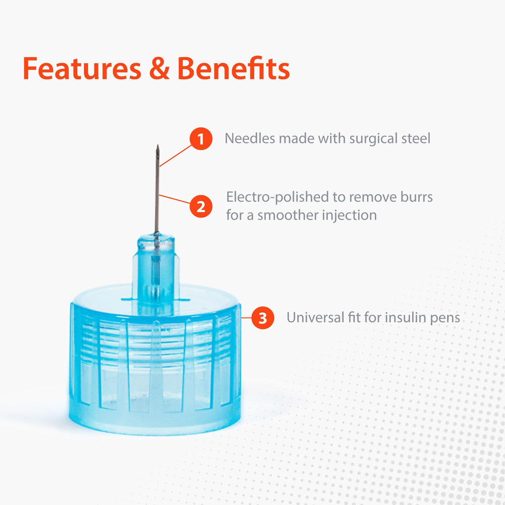 Easy Touch thin-wall cannula supports smooth flow for easier insulin delivery.