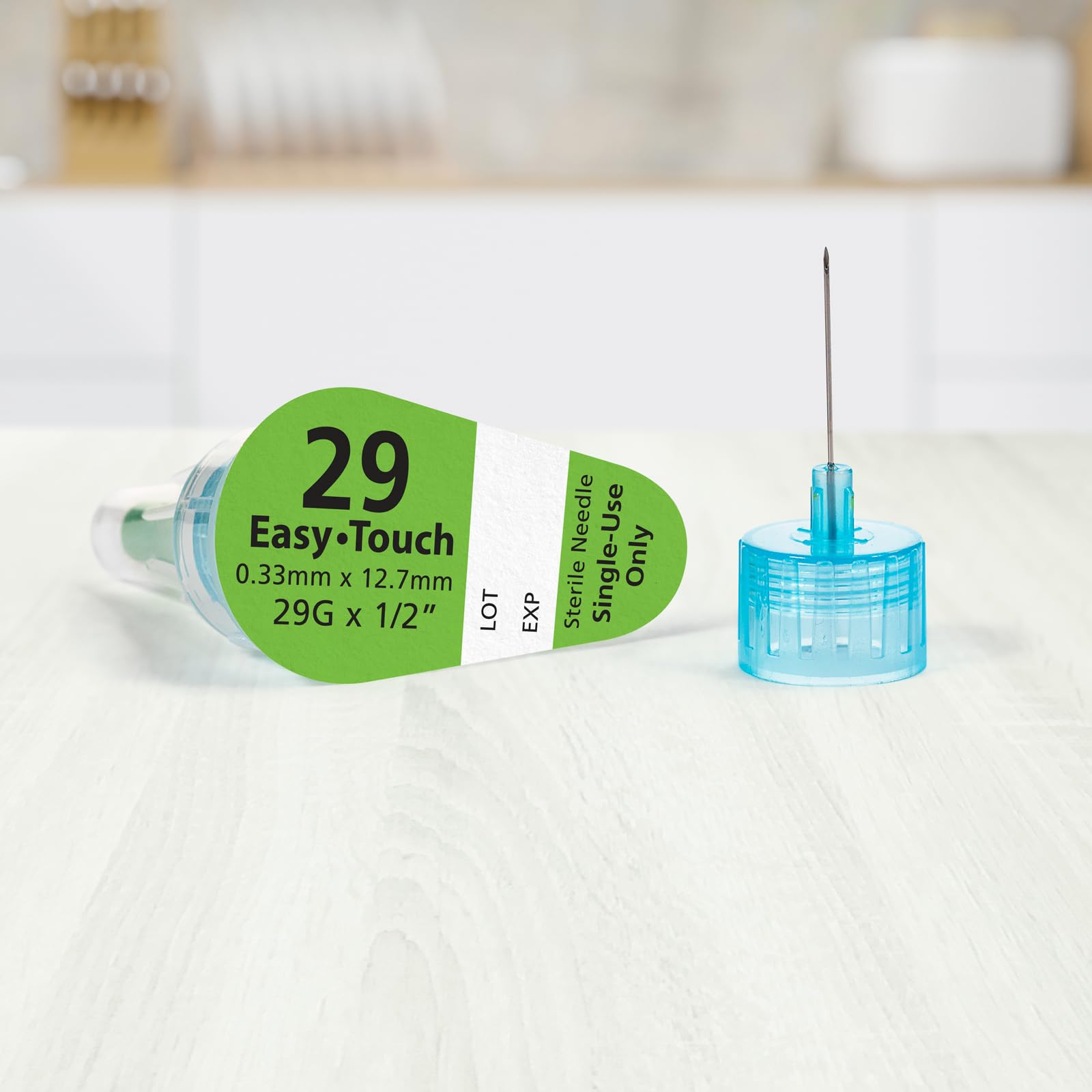 Easy Touch pen needle 29G 12.7mm tip provides precise, comfortable injections.