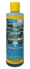 EasyCare FounTec bottle 8oz for algae control and clearer water in features.