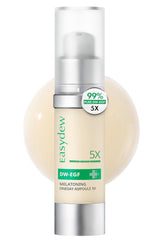 EASYDEW DW-EGF Melatoning Ampoule bottle closeup highlighting hydrating care