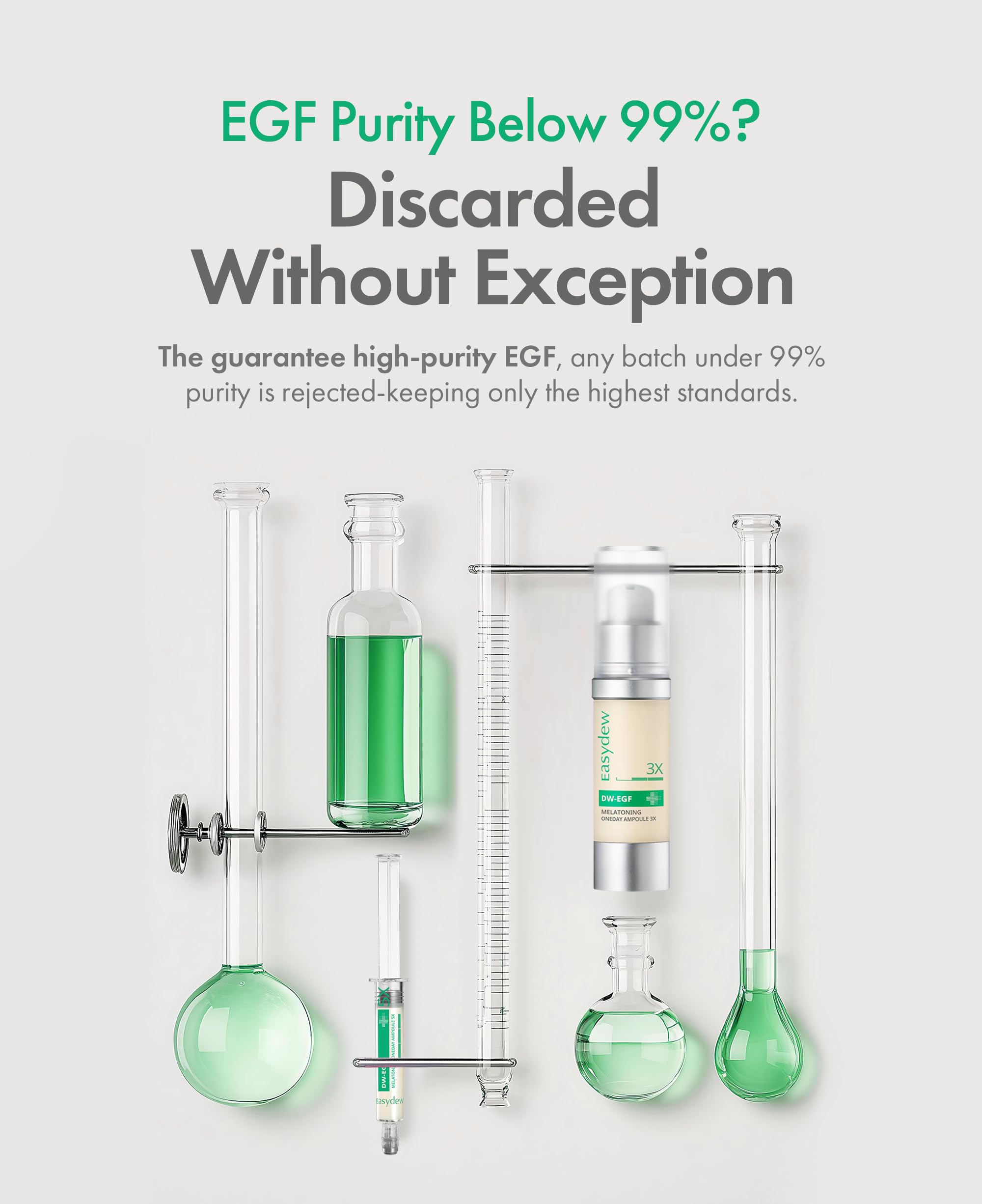 EASYDEW DW-EGF Melatoning Ampoule hygienic airtight packaging for formula freshness