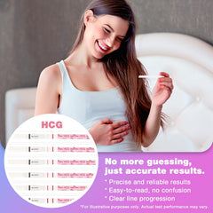 Easy@Home ovulation result window with clear line comparison.