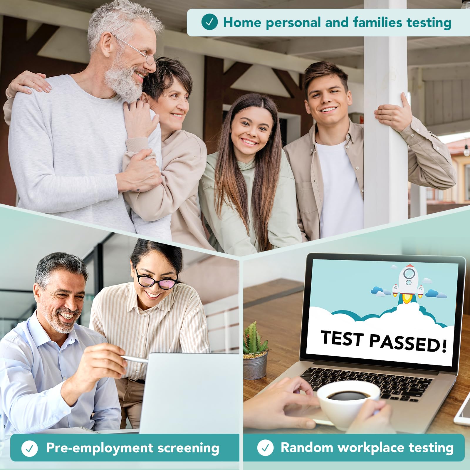 Easy@Home private use supports discreet home testing.