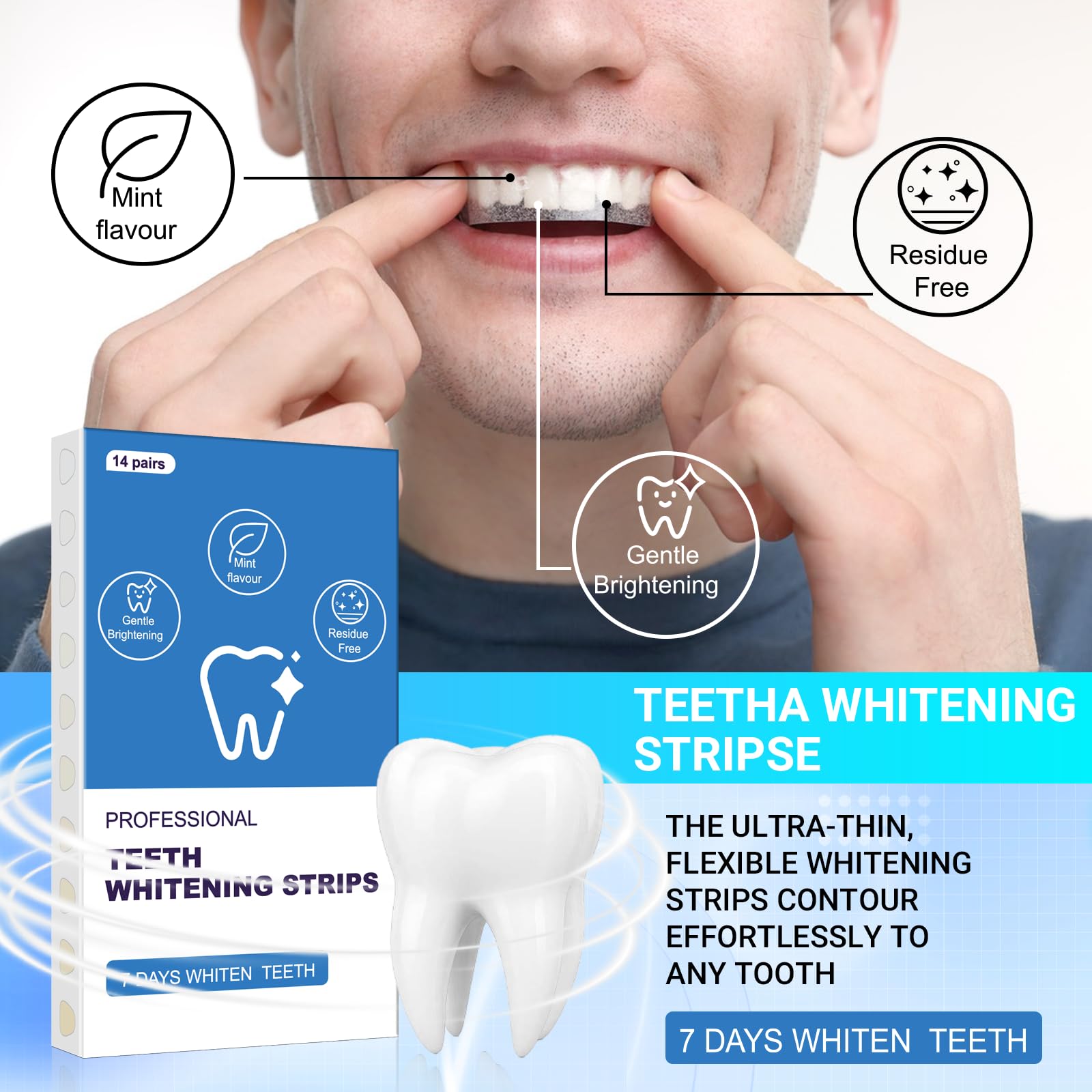 Eat Your Drink 14-treatment kit enables ongoing whitening sessions.