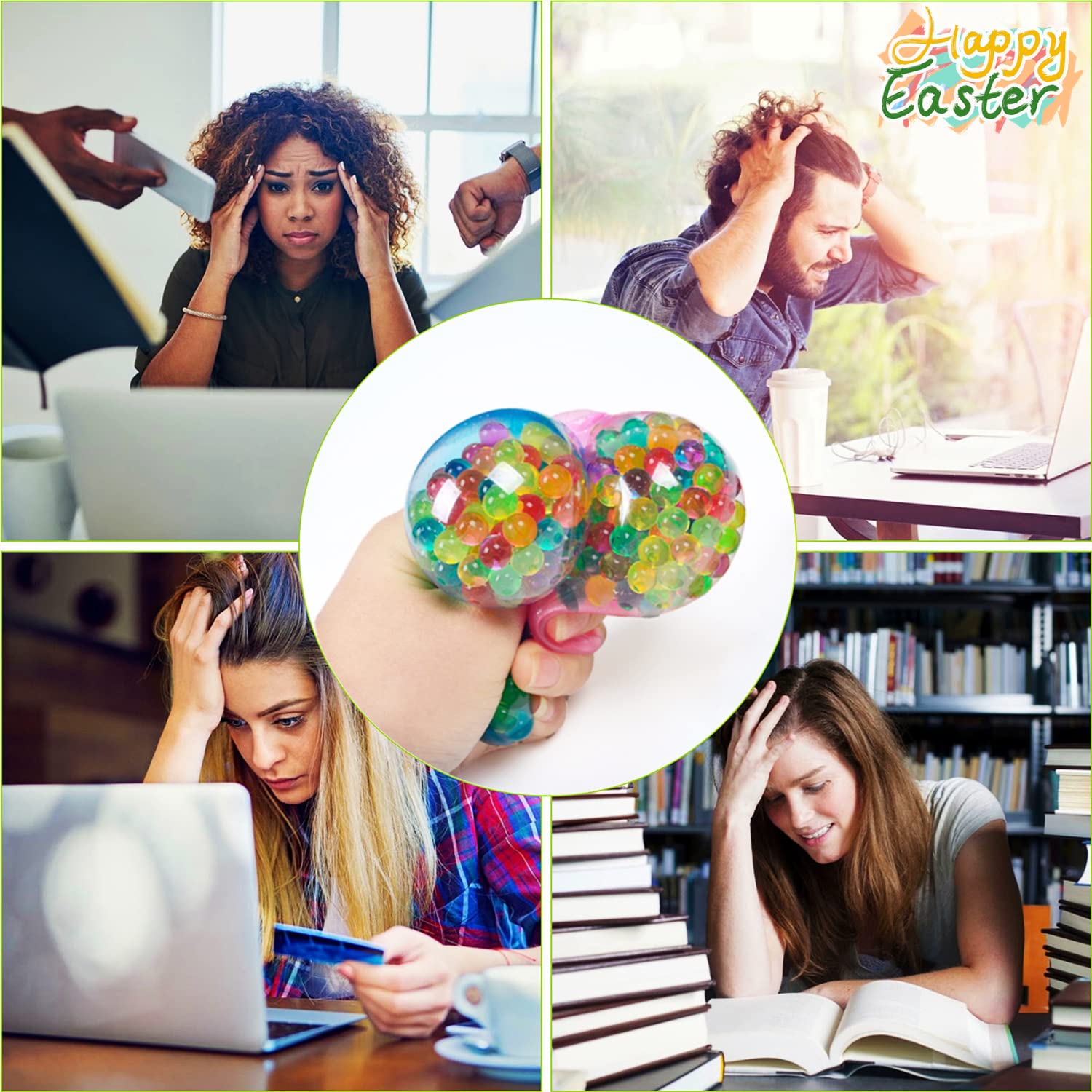 Eco-friendly, durable material ensures lasting squish and color retention.