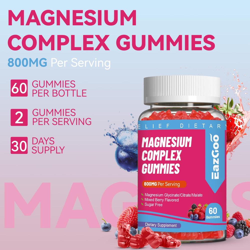Gummies close-up showing texture and color of EAZGOO product
