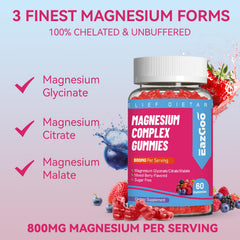 Image of vegan ingredients and allergen-free proof for EAZGOO gummies
