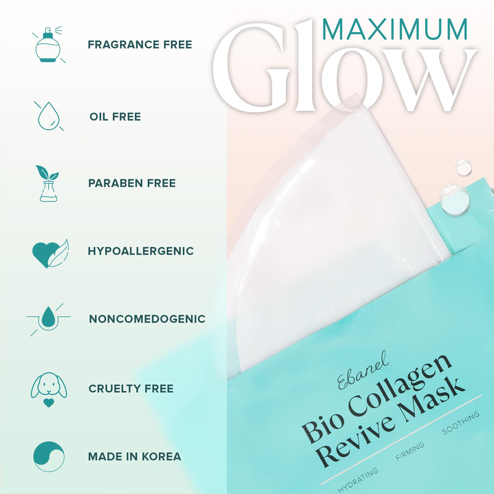 Ebanel Bio Collagen Mask with Niacinamide and Vitamin B5
