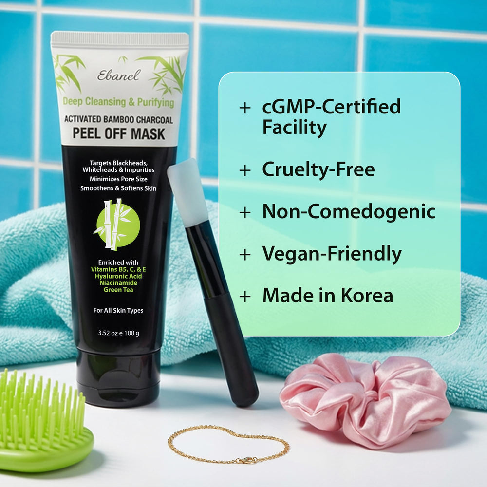 Made in Korea in a cGMP facility for quality skincare