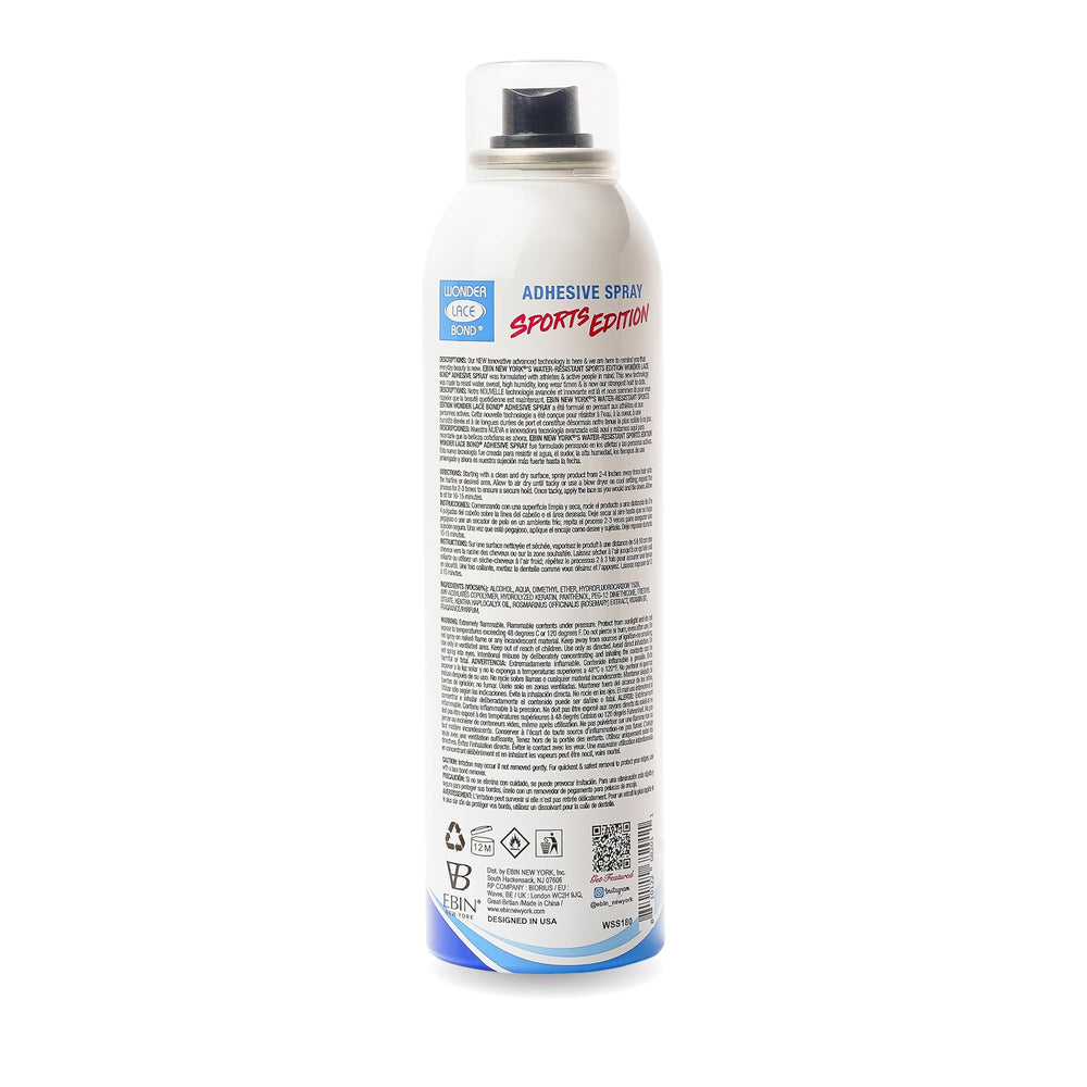 EBIN NEW YORK Wonder Lace Bond Sports Spray ideal for active lifestyles and daily wear