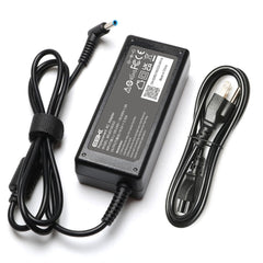 EBKK 65W laptop charger with blue tip for HP EliteBook compatibility and reliable power delivery.